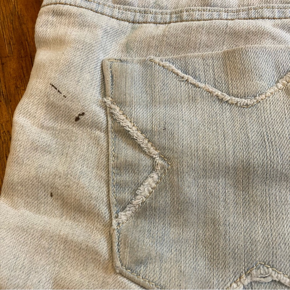 Vintage Women’s Lei Denim Distressed Cutoff Shorts, Size 11 - Picture 5 of 10